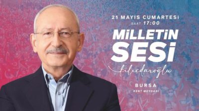 “MİLLETİN SESİ” MİTİNGİNE BURSARAY ULAŞIMI ÜCRETSİZ