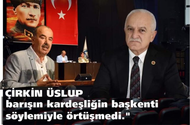 ÇİRKİN ÜSLUP MUDANYAMIZA YAKIŞMADI