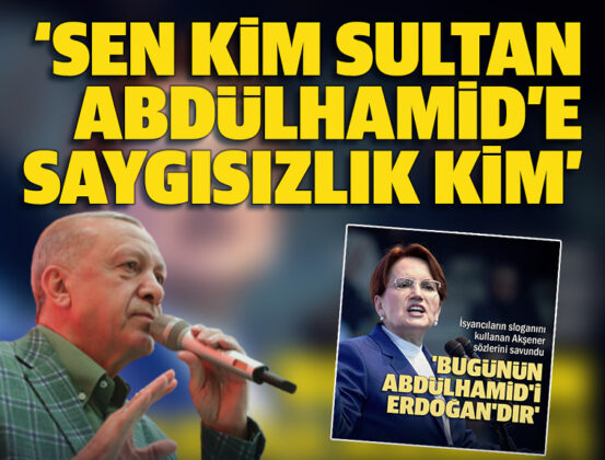 Bu millet haddini bildirecektir, bu akşam buradan ilk sinyali veriyorum