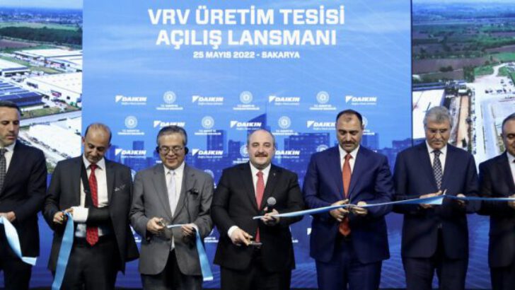 Daikin Türkiye’den ihracat hamlesi : Yeni tesis ihracatı 100 milyon Euro daha artacak.