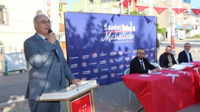 Saadet Partisi Yıldırım’da ‘’Her mahalle bir Bursa’’