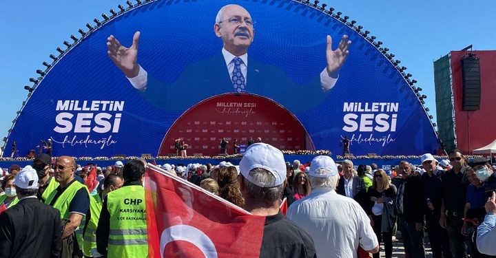 ‘Milletin Sesi’ mitinginden ilk görüntüler