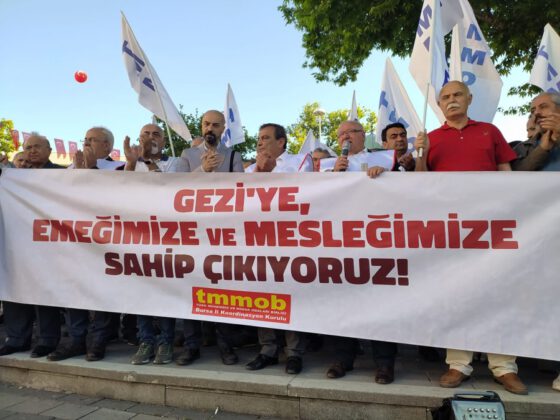 Gezi’ye emeğimize ve mesleğimize sahip çıkıyoruz