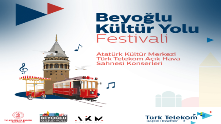 ‘Beyoğlu Kültür Yolu Festivali’ Türk Telekom Açık Hava konserleri devam ediyor!