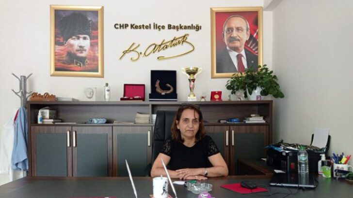 CHP KESTEL; “Kestel’in 8 Ton Yeşilini Ranta Teslim Ettiler!”