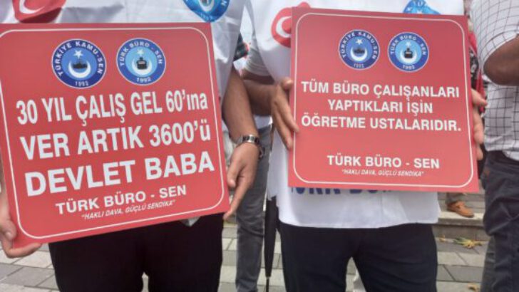 3600’ün altında kalan kamu görevlilerinin diğer gruplarla arasında 60 ile 90 puan fark bulunuyor!