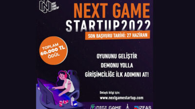 Next Game Startup Oyun Girişimciliği Yarışması Kayıtları 27 Haziran’da Kapanıyor!