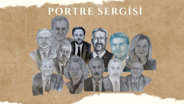 BURSA ZEKİ MÜREN GÜZEL SANATLAR LİSESİ ÖĞRENCİLERDEN “BURSA’YI YÖNETENLER” SERGİSİ