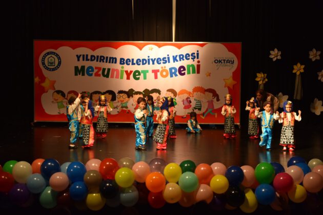 YILDIRIMLI MİNİKLERİN MEZUNİYET HEYECANI