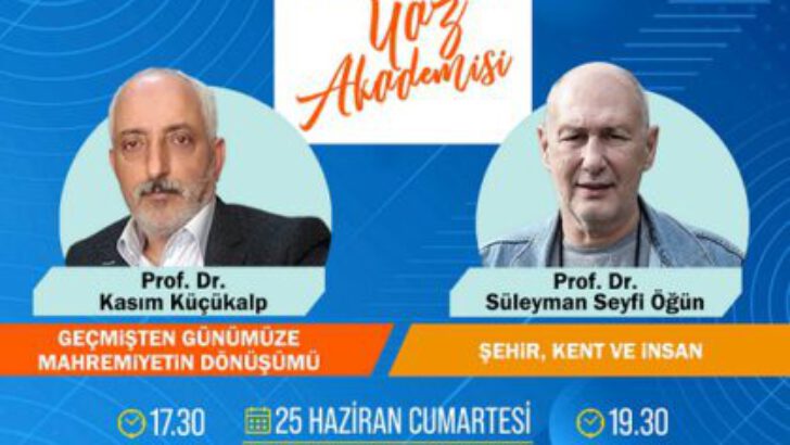 YILDIRIM YAZ AKADEMİSİ BAŞLIYOR