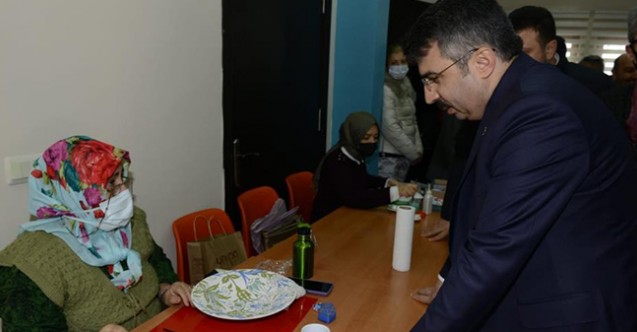 BAŞKAN YILMAZ’DAN ‘YILMEK’E ZİYARET