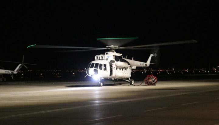 Gece Görüş Helikopterleri OGM Envanterine Giriyor