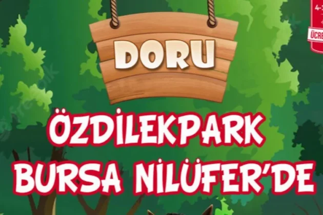 Tatil Başlıyor, Haydi Minikler Eğlenceli Etkinlikler için ÖzdilekPark Bursa Nilüfer’e!