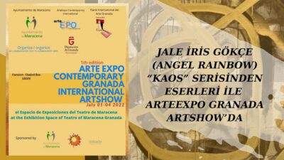 ANGEL RAINBOW “KAOS” SERİSİNDEN ESERLERİ İLE ARTEEXPO GRANADA ARTSHOW’DA