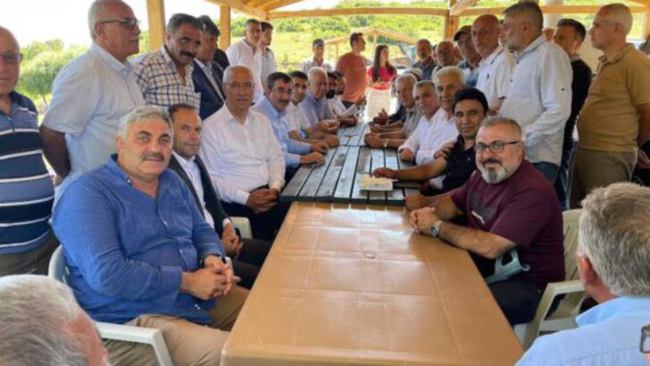 Abdurrahman Delen kendi memleketi Kiğı’da yayla şenliğine katıldı