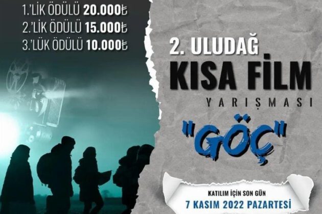 2. ULUDAĞ KISA FİLM YARIŞMASI’NA BAŞVURULAR BAŞLADI