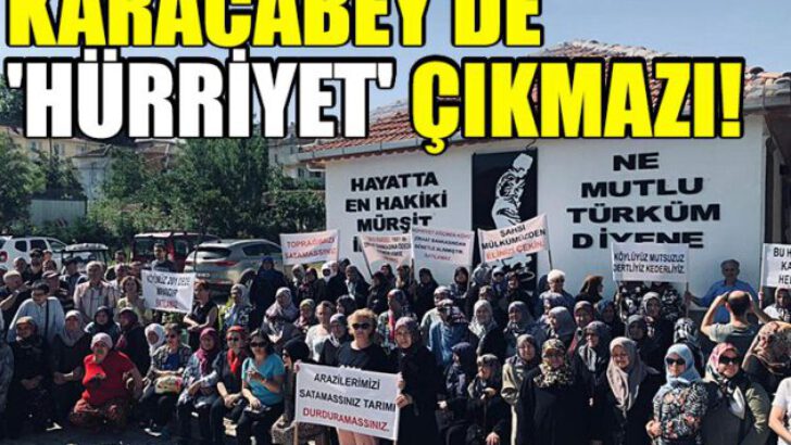 Karacabey Hürriyetliler; “Belediye Bedel Ödemediği Arazileri Sattı! Helalleşmeyecekmiyiz!”