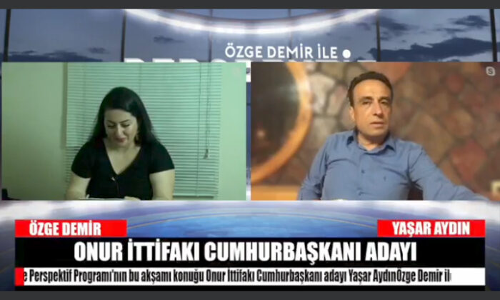 Onur İttifakı’nın Cumhurbaşkanı Adayı Yaşar Aydın Gemlik Basın ‘da!