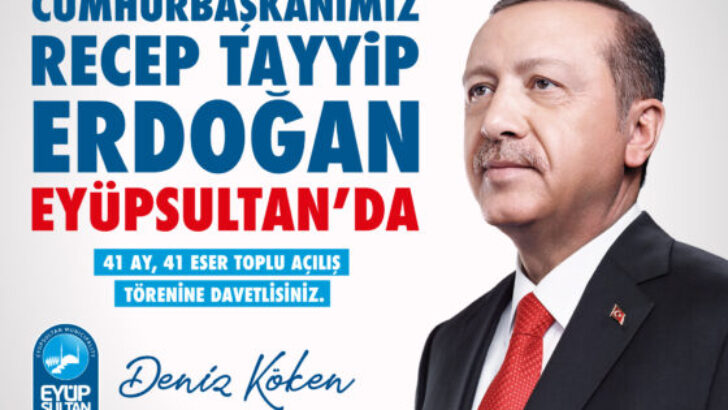41 ayda yapılan 41 eseri Cumhurbaşkanı Erdoğan açacak