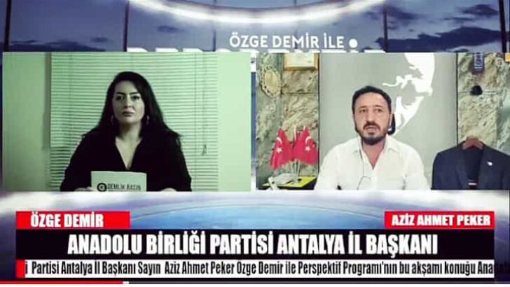 Anadolu Birliği Antalya; Gemlik Basın’da!