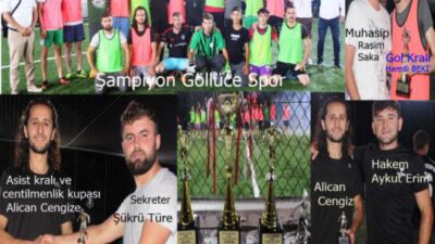 GÖLLÜCE’DE ŞAMPİYON BELLİ