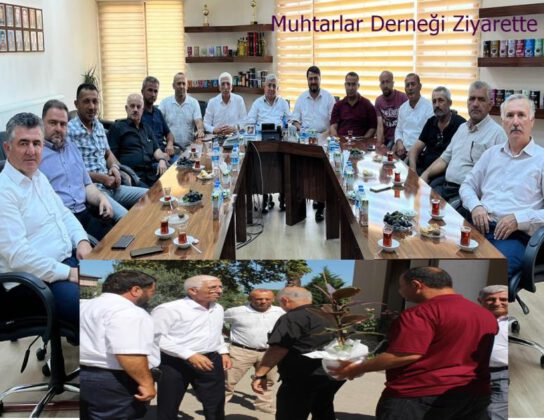 MUHTARLAR DERNEĞİNDEN  MARMARA BİRLİĞE ZİYARET