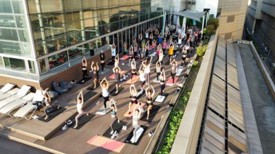 İlk defa düzenlenen  Mars Athletic Yoga Festivali’ne  500 kişi katıldı