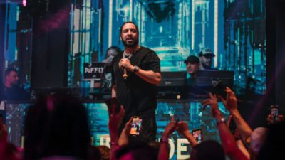 Ünlü rapçi French Montana’nın konseri İstanbul’u salladı