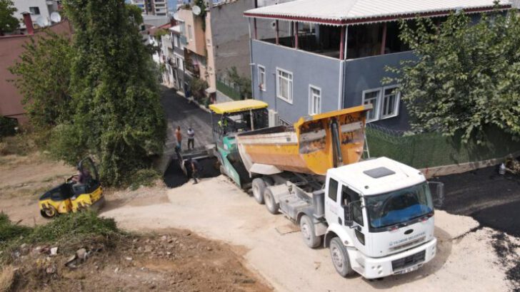 YILDIRIM’IN YOLLARI SİL BAŞTAN YENİLENİYOR