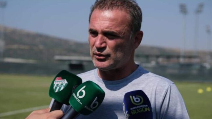 BURSASPOR TEKNİK DİREKTÖRÜ TAHSİN TAM OYNADIĞIMIZ OYUN BİZİ MUTLU ETMEDİ