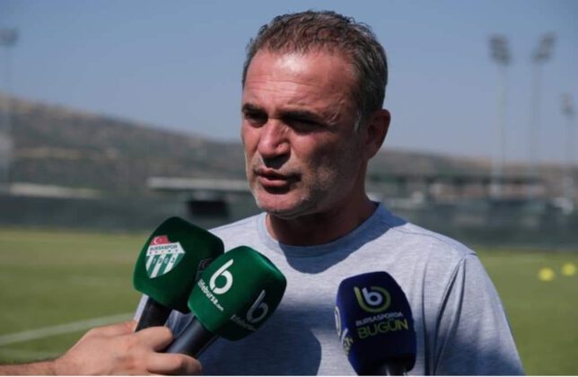 BURSASPOR TEKNİK DİREKTÖRÜ TAHSİN  TAM   OYNADIĞIMIZ OYUN BİZİ MUTLU ETMEDİ