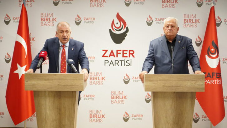 DOĞRU PARTİ GENEL BAŞKANI RIFAT SERDAROĞLU ZAFER PARTİSİ GENEL MERKEZİ’Nİ ZİYARET ETTİ.