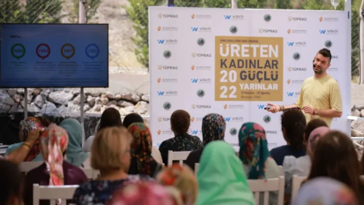 “ÜRETEN KADINLAR GÜÇLÜ YARINLAR” PROJESİ İKİNCİ EĞİTİM GÜNÜNÜ TAMAMLADI