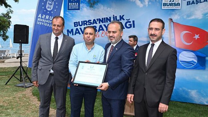 İLK MAVİ BAYRAK İZNİK’E