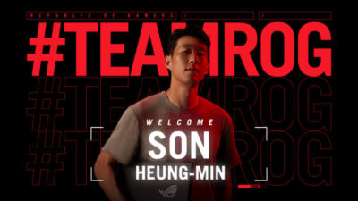 Yıldız futbolcu Son Heung-min Team ROG’a katıldı