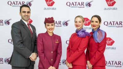 QATAR AIRWAYS VE VIRGIN AVUSTRALYA, BRISBANE HAVALİMANI LANSMAN ETKINLİĞİNDE YENİ STRATEJIK ORTAKLIĞI KUTLUYOR