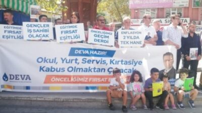 DEVA Bursa: Vatandaşın derdini unutup koltuk derdine düşen bir iktidar var!