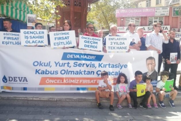 DEVA Bursa: Vatandaşın derdini unutup koltuk derdine düşen bir iktidar var!