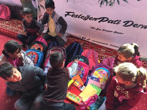Gözlerden Uzak Diyarları Unutmadılar… Minik Yüreklere Sıcak Dokunuş…