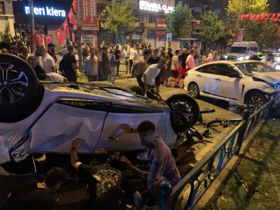 Bursa’da kan donduran kaza!