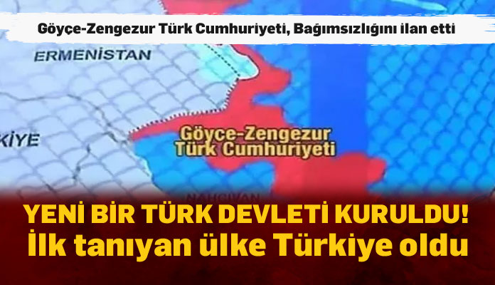Yeni bir Türk Devleti kuruldu: İlk tanıyan Türkiye