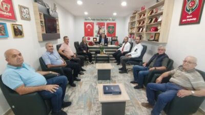 ZAFER PARTİSİ NİLÜFER İLÇEDEN TÜMŞAD’A ANLAMLI  ZİYARET.