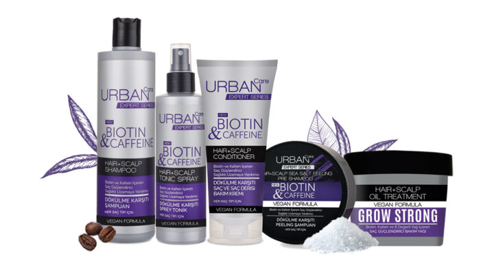 URBAN Care Expert Serisinin en yenisi  GROW STRONG ile daha güçlü ve sağlıklı saçlar