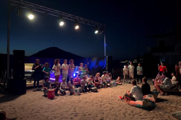 Love Jazz Quartet, Gümüşlük’te festival sahnesinde idi
