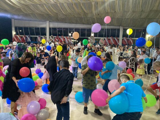 Mustafakemalpaşa’da şölen gibi sünnet düğünü