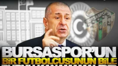 Özdağ’dan Bursaspor paylaşımı