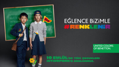 Benetton Okula Dönüş Etkinliği  Çocukları Renk ve Eğlenceyle Buluşturdu