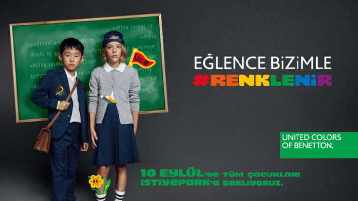 Benetton Okula Dönüş Etkinliği Çocukları Renk ve Eğlenceyle Buluşturdu