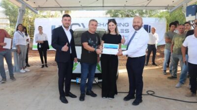 Elektrikli araç şarj istasyonunda ilk diploma CV Charging Vehicles’den