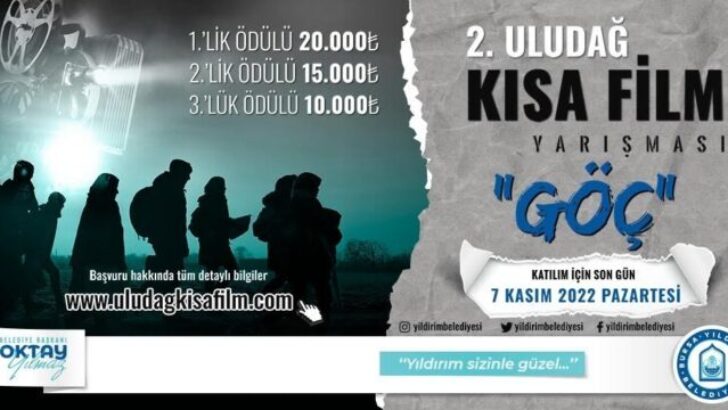 2. ULUDAĞ KISA FİLM YARIŞMASI’NA BAŞVURULARI DEVAM EDİYOR